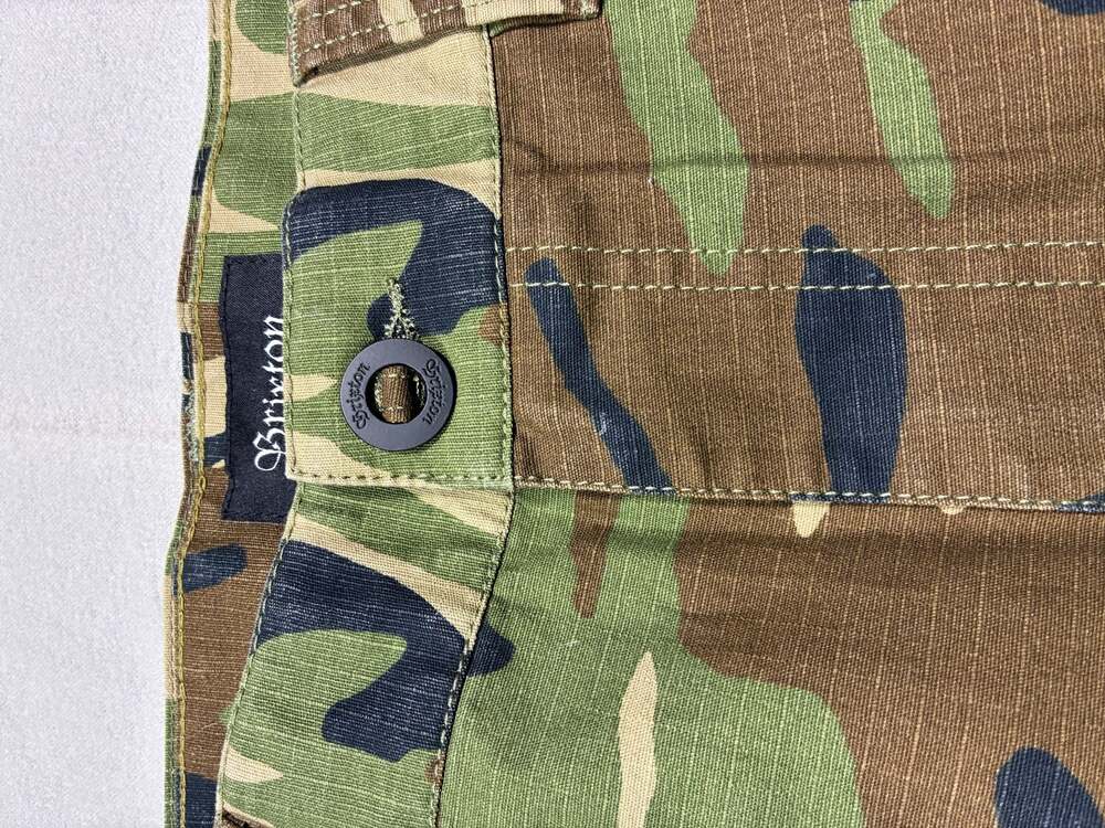 Brixton Fleet Cargo Shorts Size 36 Camo - Picture 3 of 10